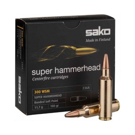 SAKO</br> Balles de chasse Super hammerhead - par boite de 20 </br> 30-06 SPRINGFIELD </br> 150Gr