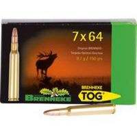 BRENNEKE</br> Balles de chasse Tog brenneke - par boite de 20 </br> 7 x 64  </br> 150Gr