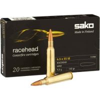 SAKO</br> Balles de chasse Racehead - par boite de 20 </br> 6,5 x 55 SWEDISH  </br> 140Gr