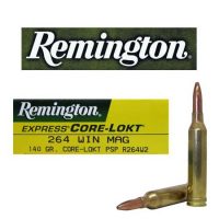 REMINGTON</br> Balles de chasse Psp core-lokt - par boite de 20 </br> 264 WINCHESTER MAGNUM  </br> 140Gr