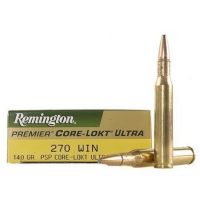 REMINGTON</br> Balles de chasse Premier core-lokt - par boite de 20 </br> 270 WINCHESTER  </br> 140Gr