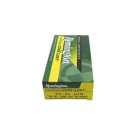 REMINGTON</br> Balles de chasse Soft Point core-lokt - par boite de 20 </br> 30-30 WINCHESTER </br> 150Gr