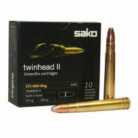 SAKO</br> Balles de chasse Twinhead ii - par boite de 20 </br> 375 H&H MAGNUM  </br> 300Gr