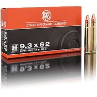 RWS</br> Balles de chasse Dk double combinée - par boite de 20 </br> 9,3 x 62 </br> 225Gr