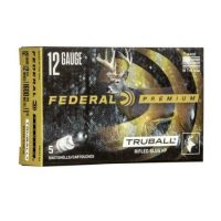 FEDERAL</br> Cartouches de chasse Truball rifled slug hp 12/70 - par boite de 5 </br> 12  / 70 </br>