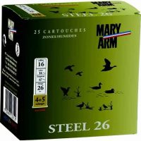 MARY ARM</br> Cartouches de chasse Steel 26 - par boite de 25 </br> 16  / 67 </br> 26g