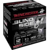 WINCHESTER</br> Cartouches de chasse Blind side acier - par boite de 25 </br> 12  / 89 </br> 46g