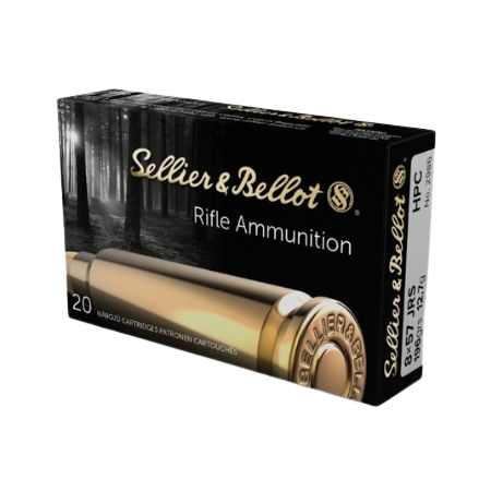 SELLIER BELLOT</br> Balles de chasse Hpc - par boite de 20 </br> 8 x 57 JRS </br> 196Gr