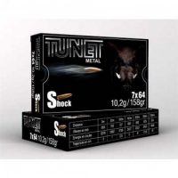 TUNET</br> Balles de chasse Shock - par boite de 20 </br> 7 x 64  </br> 158Gr