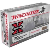 WINCHESTER</br> Balles de chasse Power point - par boite de 20 </br> 300 WINCHESTER MAGNUM  </br> 150Gr
