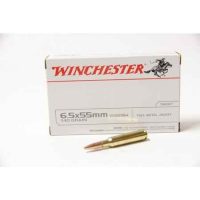 WINCHESTER</br> Balles de chasse Fmj - par boite de 20 </br> 6,5 x 55 SWEDISH  </br> 140Gr