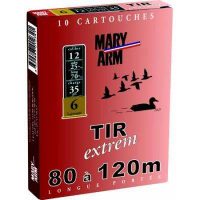 MARY ARM</br> Cartouches de chasse Tir extrem - par boite de 10 </br> 12  / 70 </br> 35g