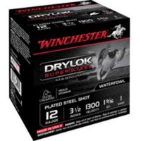 WINCHESTER</br> Cartouches de chasse Drylok acier - par boite de 25 </br> 12  / 89 </br> 44g