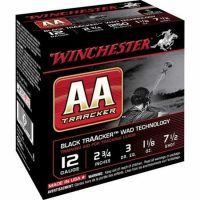 WINCHESTER</br> Cartouches de chasse Traacker noire - par boite de 25 </br> 12  / 70 </br> 32g
