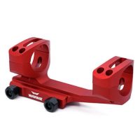 WARNE</br> Montage tactical aluminium monobloc déporté qd 30mm msr rouge </br>   </br>