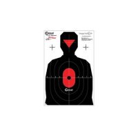 CALDWELL</br> Silhouette dual zone cible 25pk </br>   </br>