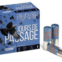 TUNET</br> Cartouches de chasse JOURS DE PASSAGE - par boite de 25 </br> 12  / 70 </br> 35g