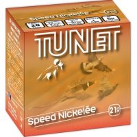 TUNET</br> Cartouches de chasse SPEED NICKELE 21 - par boite de 25 </br> 20  / 70 </br> 21g
