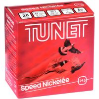 TUNET</br> Cartouches de chasse SPEED NICKELE 24 - par boite de 25 </br> 20  / 70 </br> 24g