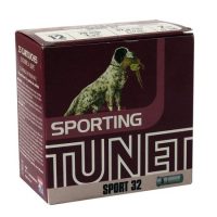 TUNET</br> Cartouches de chasse SPORT 32 BJ - par boite de 25 </br> 12  / 70 </br> 32g
