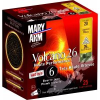 MARY ARM</br> Cartouches de chasse Mary volcano - par boite de 25 </br> 20  / 70 </br> 26g