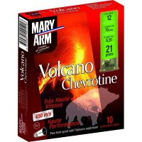 MARY ARM</br> Cartouches de chasse Mary volcano chevrotines - par boite de 10 </br> 12  / 70 </br> 21 GrainsGr