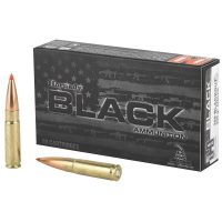 HORNADY</br> Balles de chasse Blackout subsonic a-max black - par boite de 20 </br> 300 BLACKOUT  </br> 208Gr